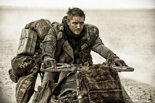 Tom Hardy steering for the Croisette in Mad Max Fury Road